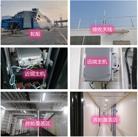  木棠镇海上游轮轮船渔船覆盖案例